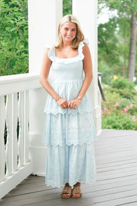 Amanda Dress Lt. Blue Large