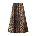 Ynaris Leopard Sequin Skirt