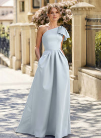 Missacc Mist Mother Of The Bride Dress Unique Bow Accented One