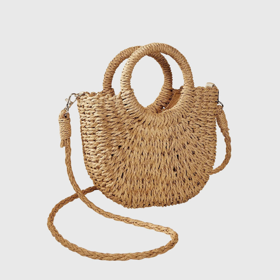 Amaya | Summer Shoulder Bag Khaki
