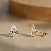 2ct Drop-Shaped Diamond Necklace