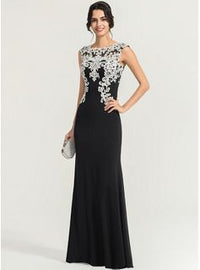 Babette Jersey Maxi Evening Dress JJ's House
