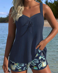 Jonquil - Two-Piece Striped Tankini