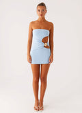 So Iconic Mini Dress Blue