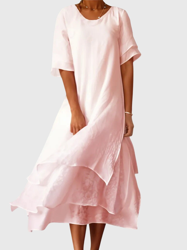 April | Elegant Dress Pink