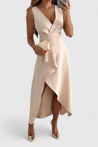 Jessa | Elegant Dress Beige