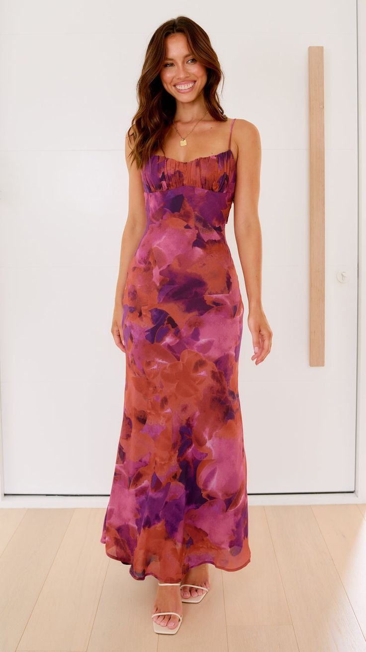 Margie Midi Dress Dark Rose Buy Women's Dress Billy J