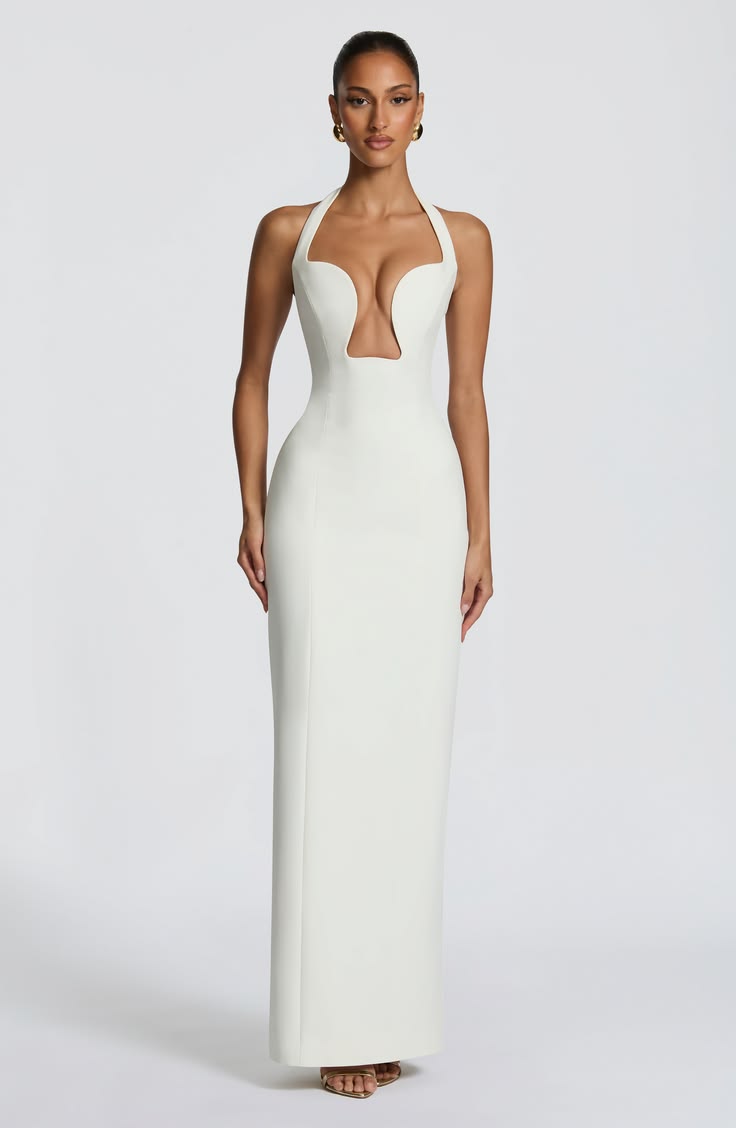 Charlotte Maxi Dress Ivory