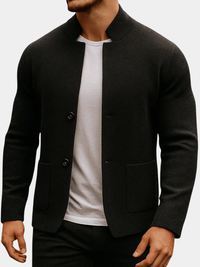 Zane - Textured Knit Vest