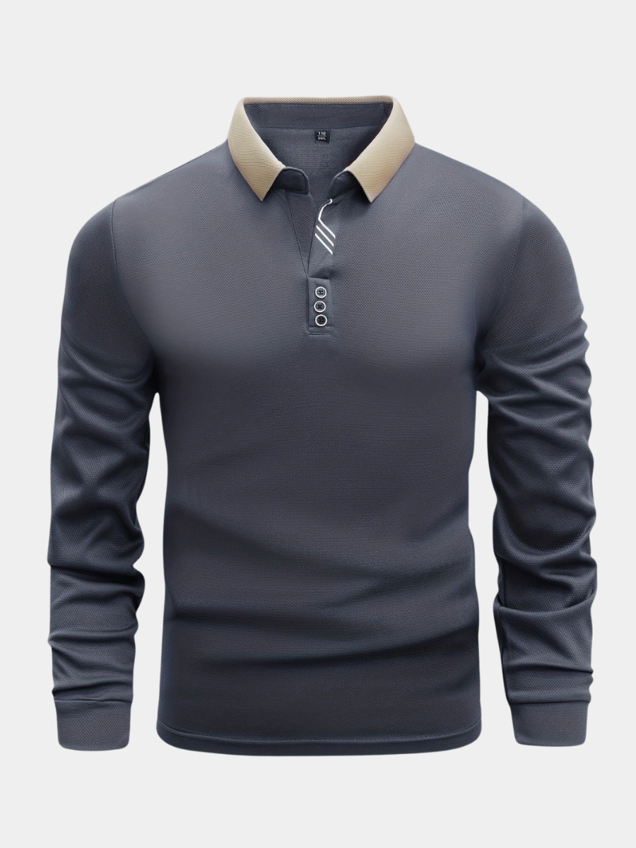 Wisley - Long Sleeve Polo Shirt