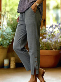 Wrenley - Lightweight Cotton Linen Everyday Trousers