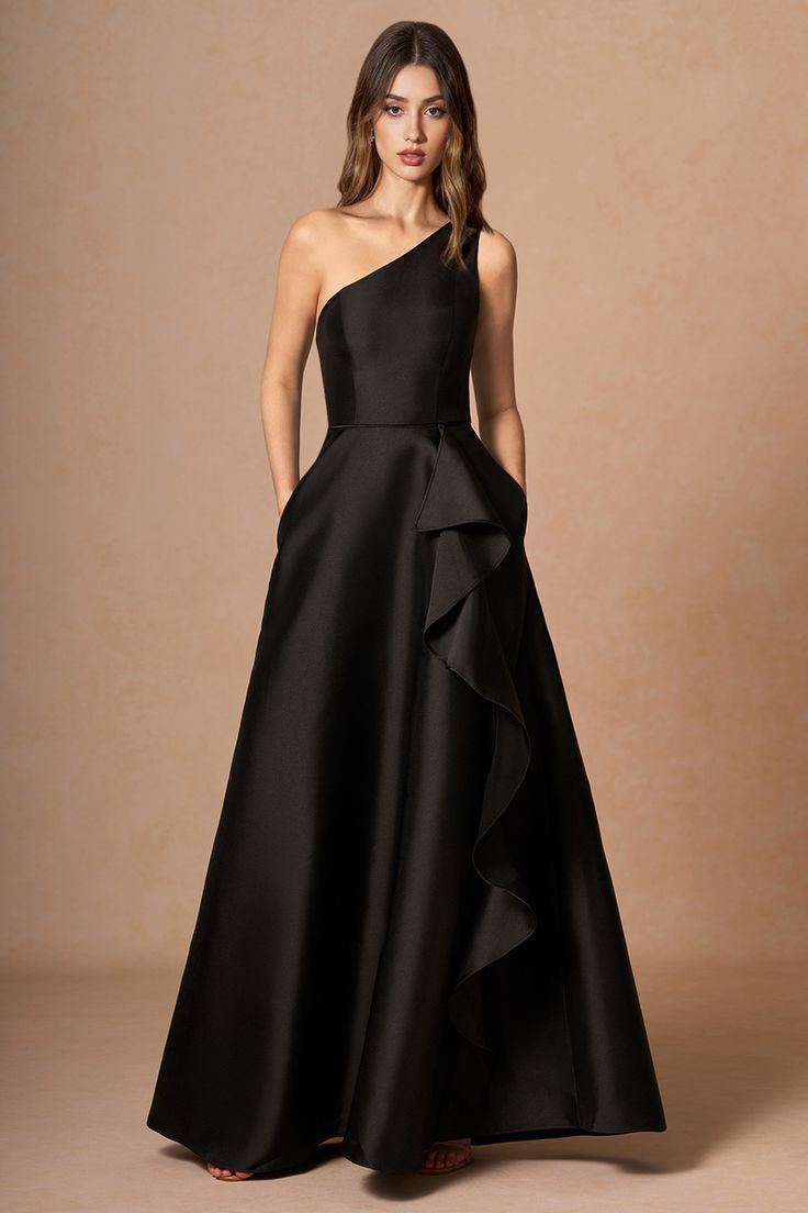 Adrianna Black Maxi Dress