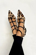 Adrienne | Women's Leopard Print Pointed Toe Heels