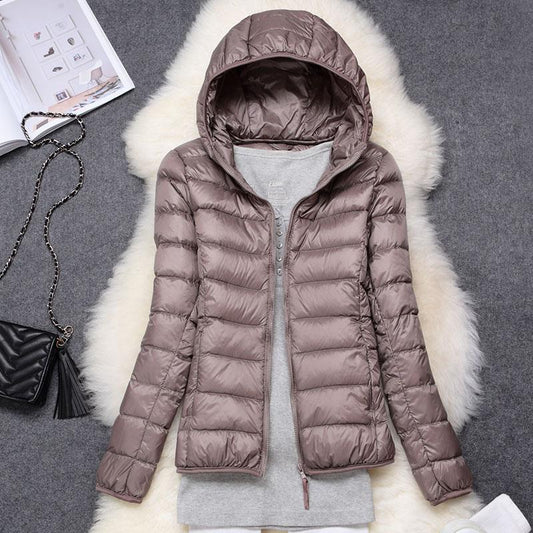 North - Waterproof Jacket with White Goose Down