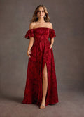 Victoria Ruby Red Maxi Dress