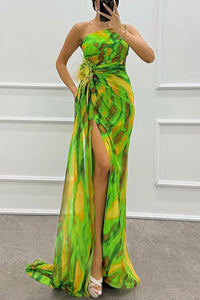 Lily - Vibrant Draped Dress
