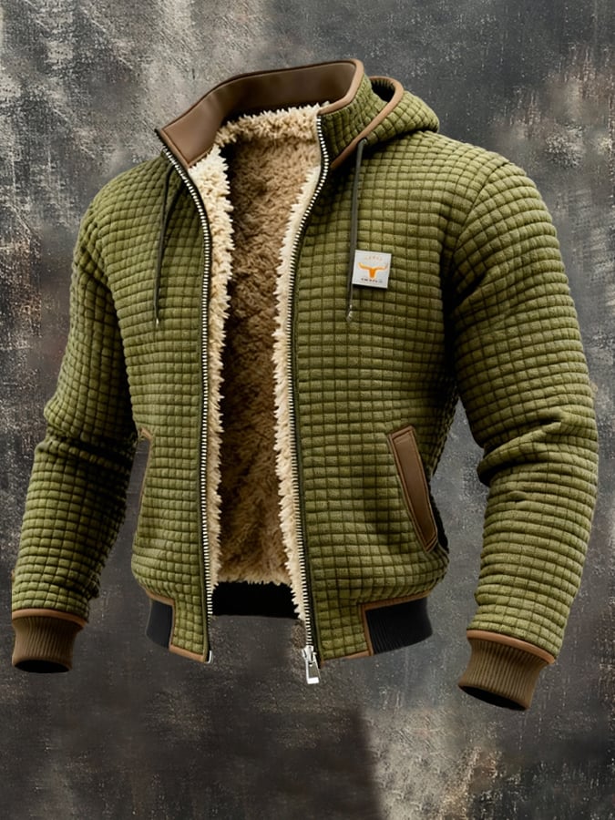 Logan - Quilted Polar Fleece Jacket