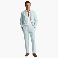 Alaric | Men's Striped Slim Fit Two-Piece Suit