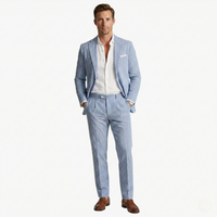 Alaric | Men's Striped Slim Fit Two-Piece Suit