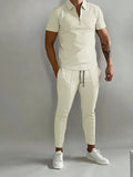 Alban | Men's 2 Piece Polo Shirt and Pants Set