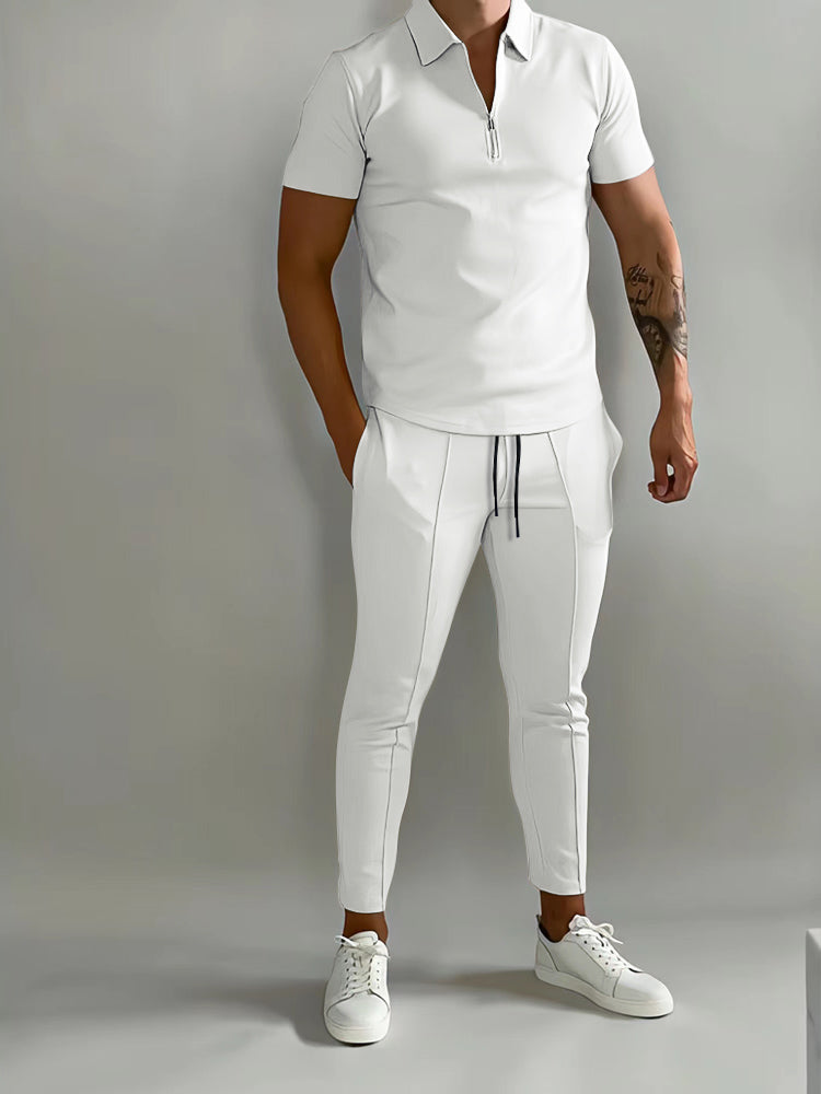 Alban | Men's 2 Piece Polo Shirt and Pants Set