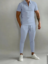 Alban | Men's 2 Piece Polo Shirt and Pants Set