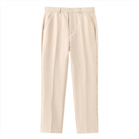 Jason | Augusto Stretch Pants. Nude