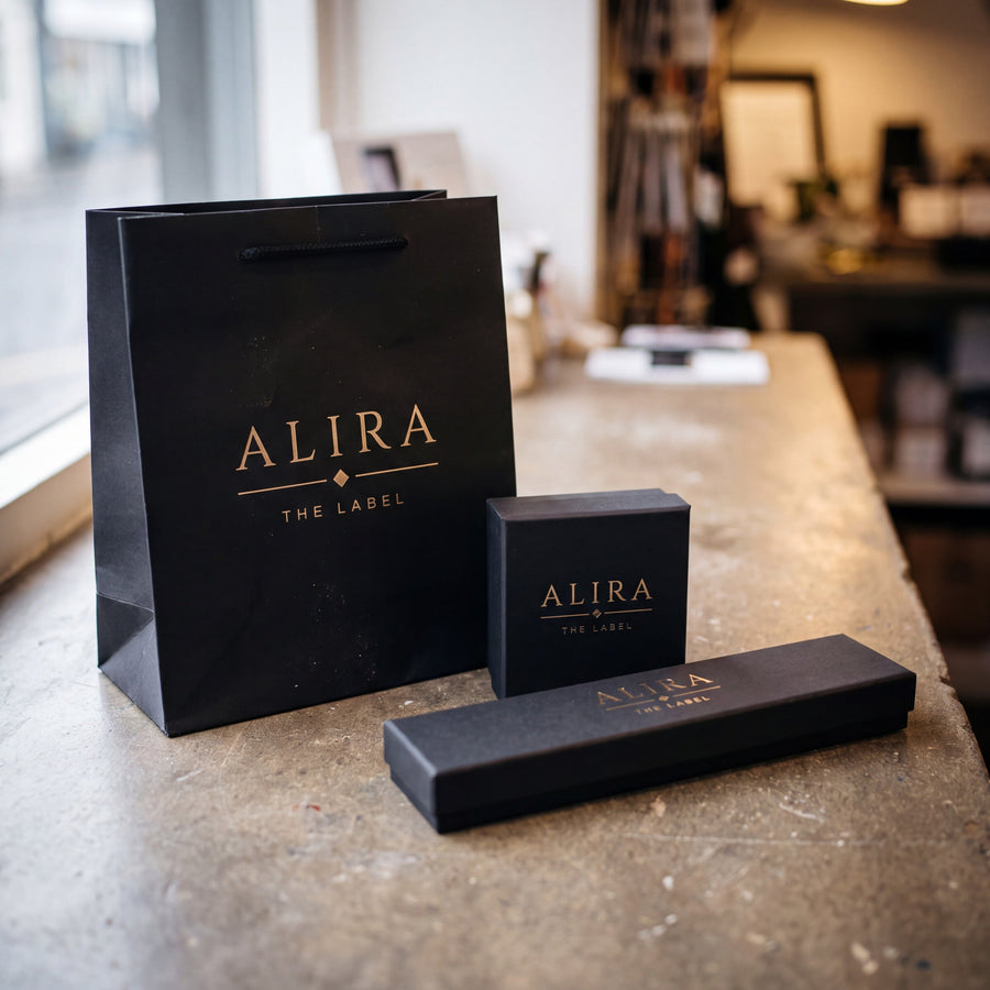 Alira The Label packaging