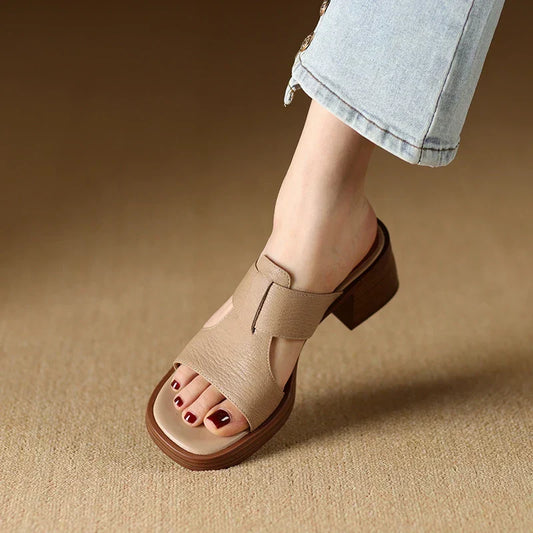 Allegra | Women's Block Heel Open Toe Sandals