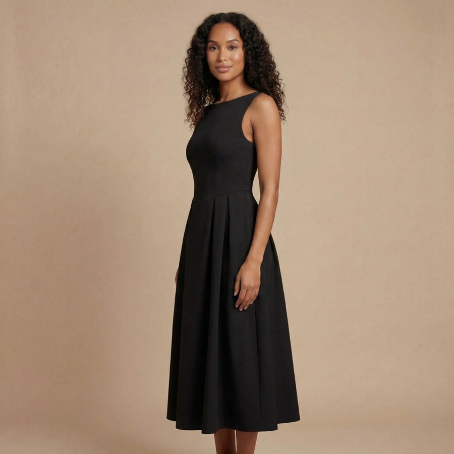 Adelaide Boat Midi Dress