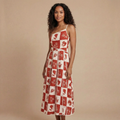 Adelaide Patchwork Maxi Dress