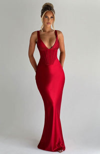 Adrienne Corset Maxi Dress