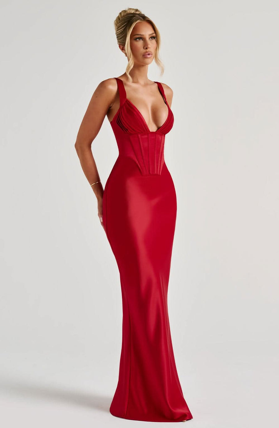 Adrienne Corset Maxi Dress