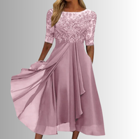 Arabella Lace Midi Dress