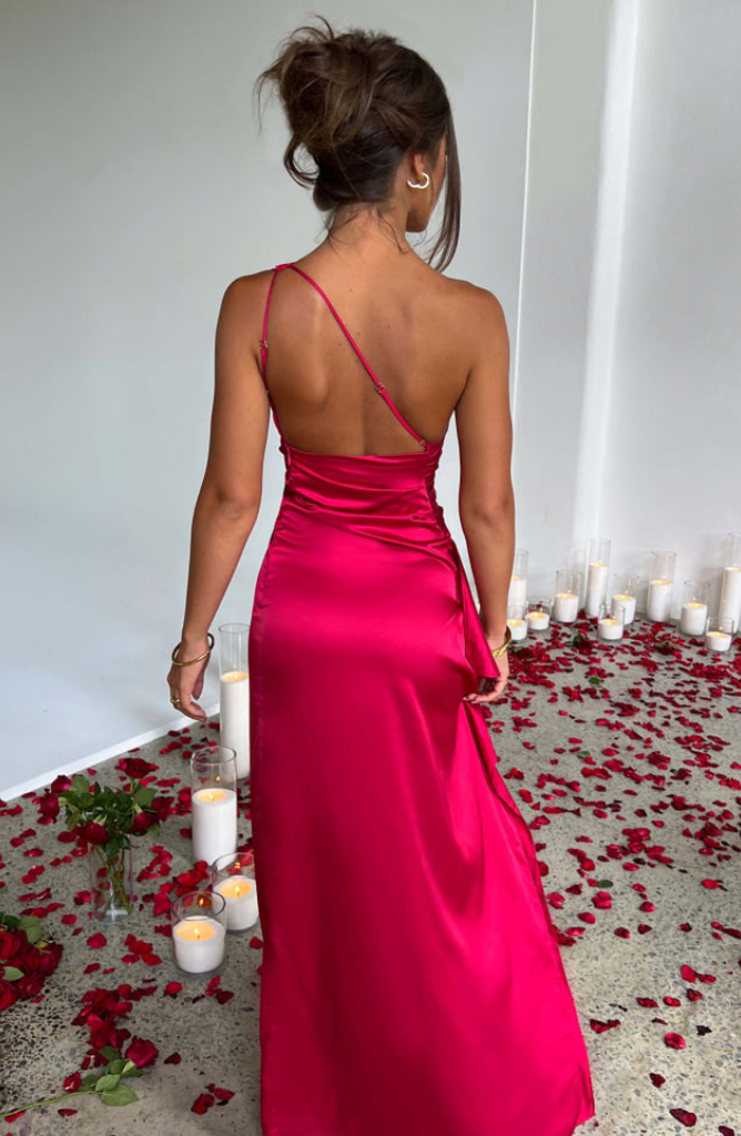 Arabella Ruched Maxi Dress