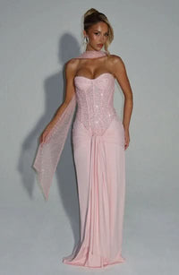 Arabella Sequin Maxi Dress