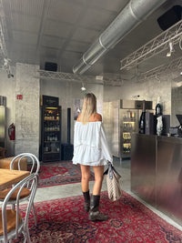 Ariana Ruffle Mini Dress