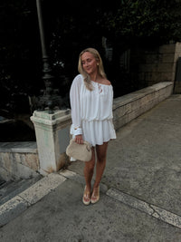 Ariana Ruffle Mini Dress