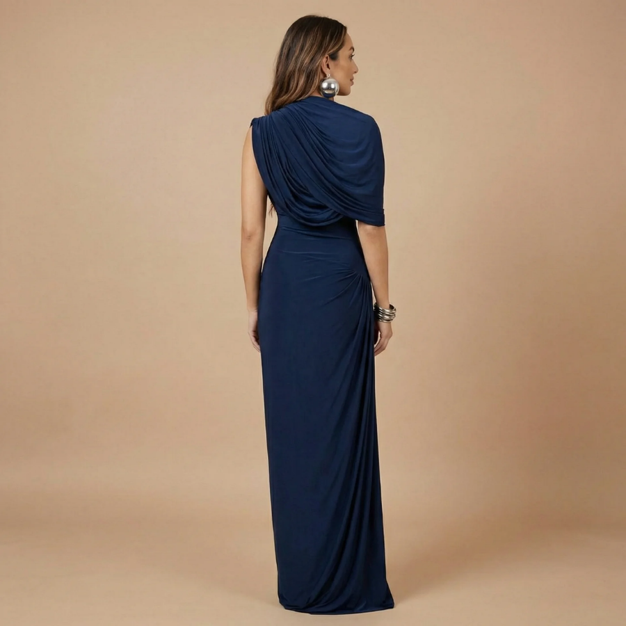 Ariella Draped Maxi Dress