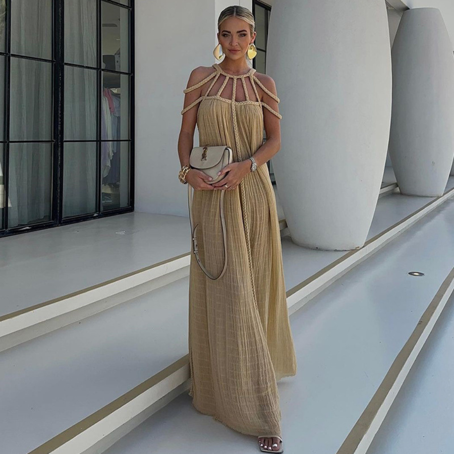 Artemis Braided Maxi Dress