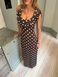 Aurora Ruffle Maxi Dress