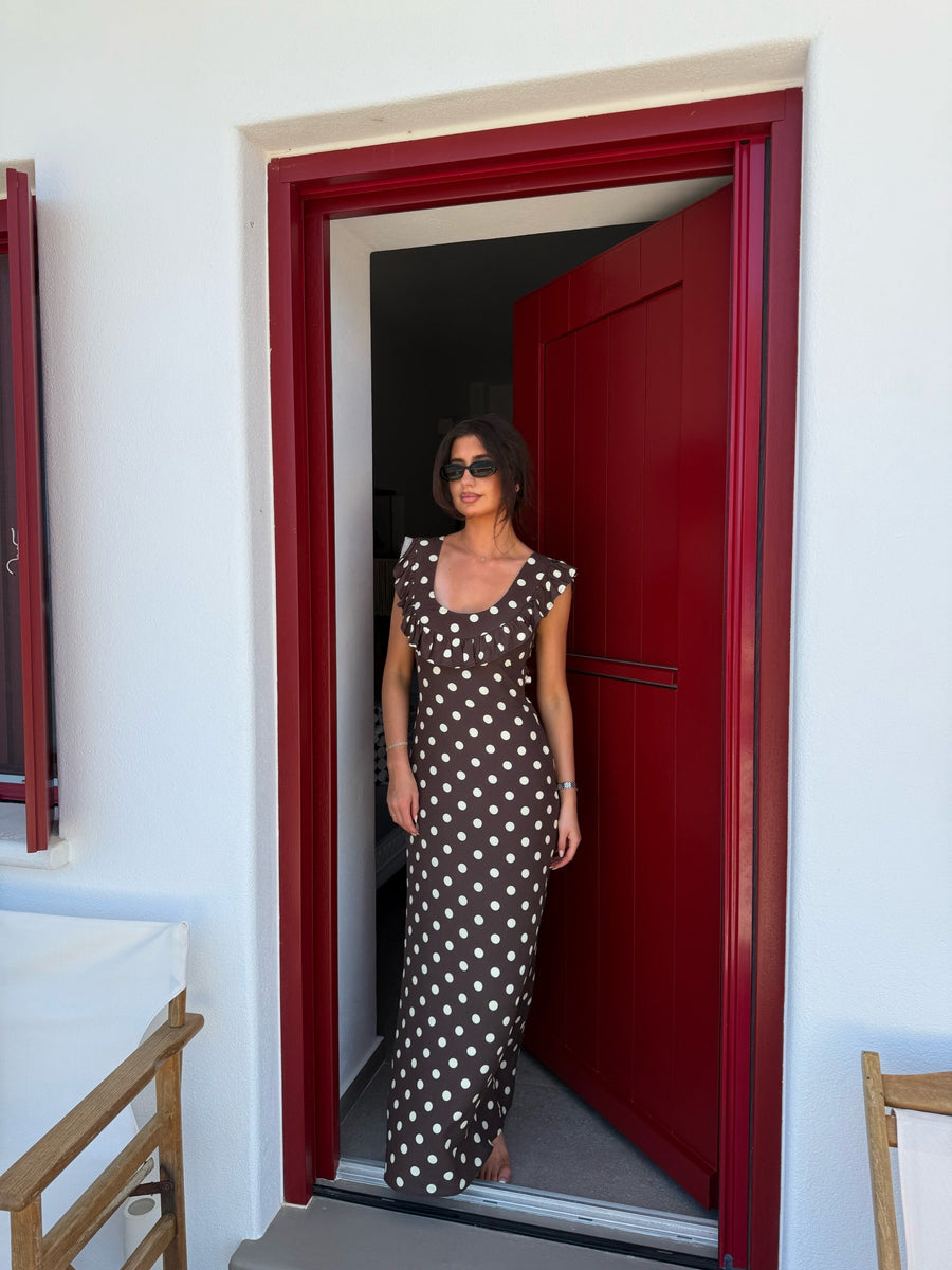 Aurora Ruffle Maxi Dress