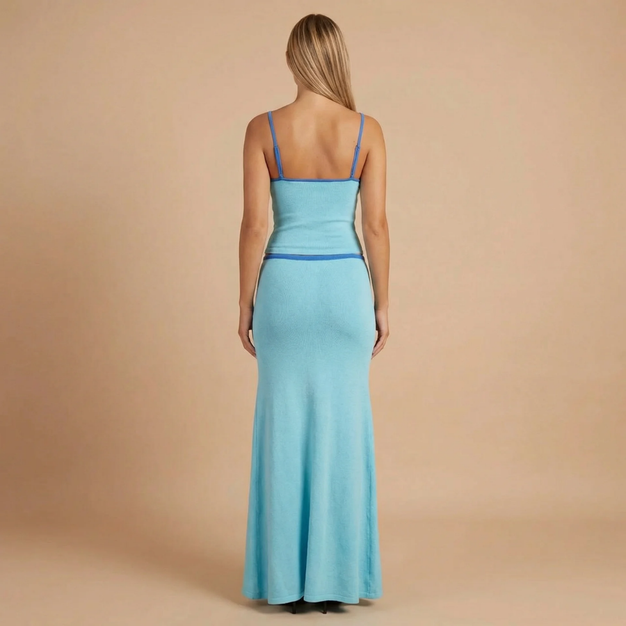 Avery Square Neck Maxi Set