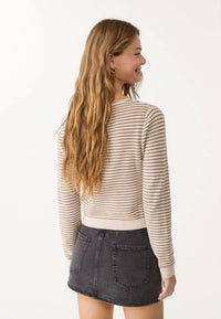 Carly Denim Mini Skort