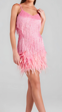 Cassandra Sequin Mini Dress