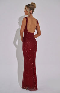 Catalina Sequin Maxi Dress