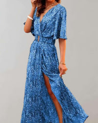 Catalina Wrap Maxi Dress