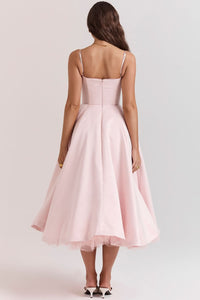 Evelyn Corset Midi Dress