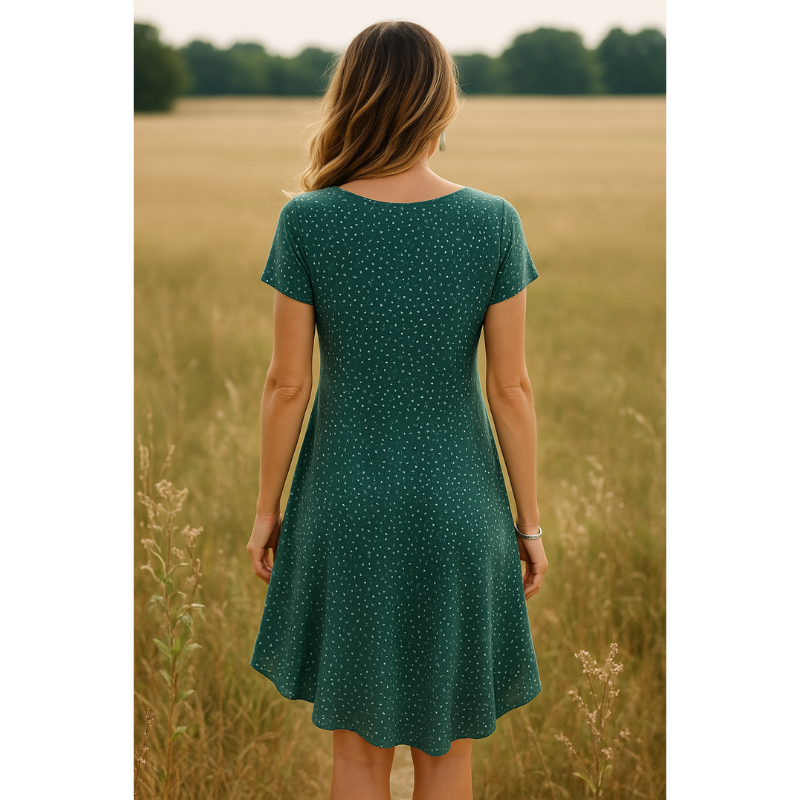 Everly Wrap Mini Dress