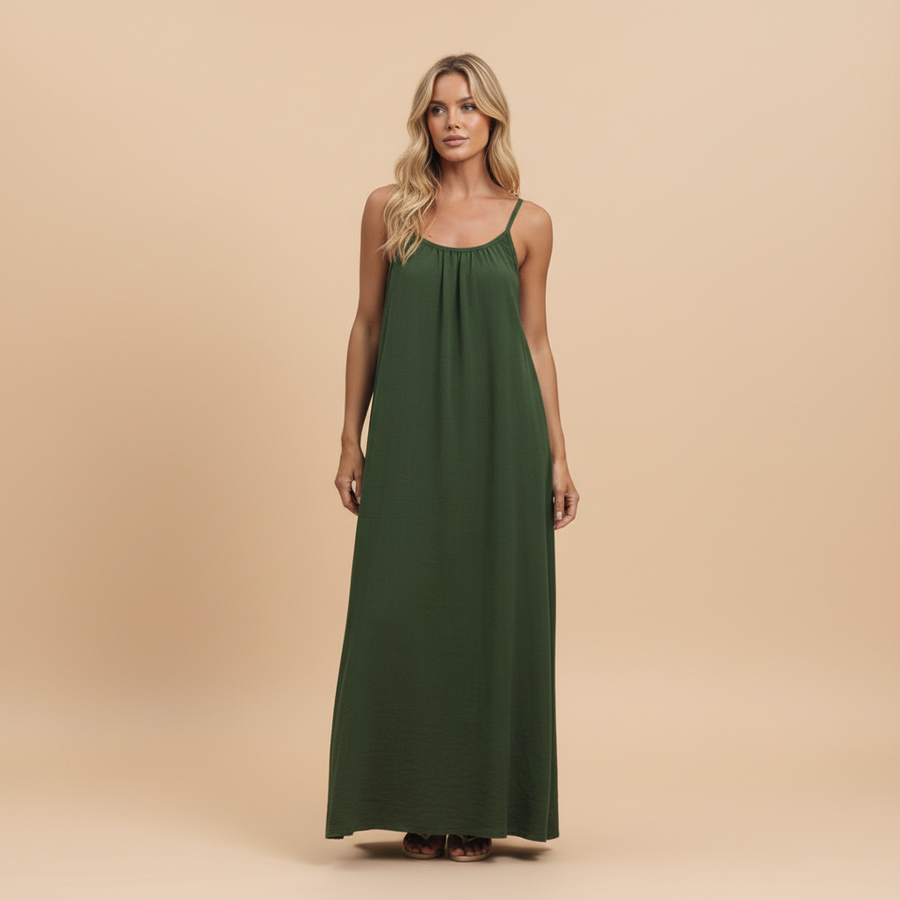 Harlow Ruched Maxi Dress